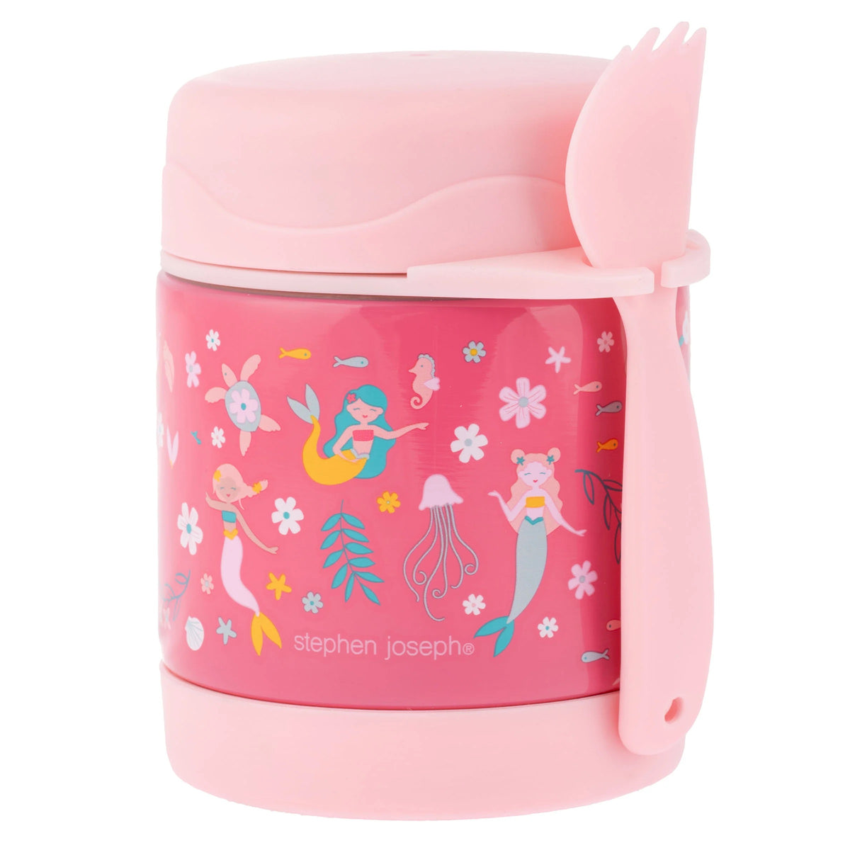 Stephen Joseph - Insulated Food Jar | 296ml | Mermaid Stephen Joseph - Insulated Food Jar | 296ml | Mermaid