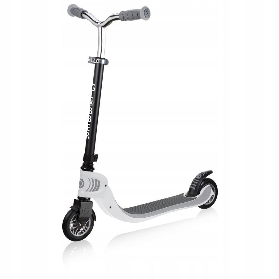 Globber - Flow Foldable 125 Scooter | White Black | 6Y+