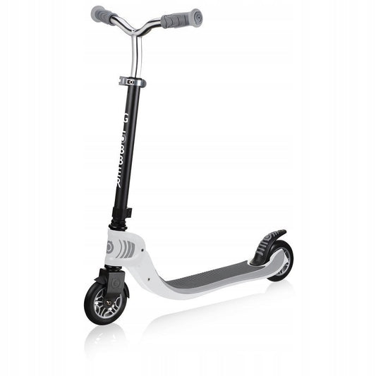 Globber - Flow Foldable 125 Scooter | White Black | 6Y+