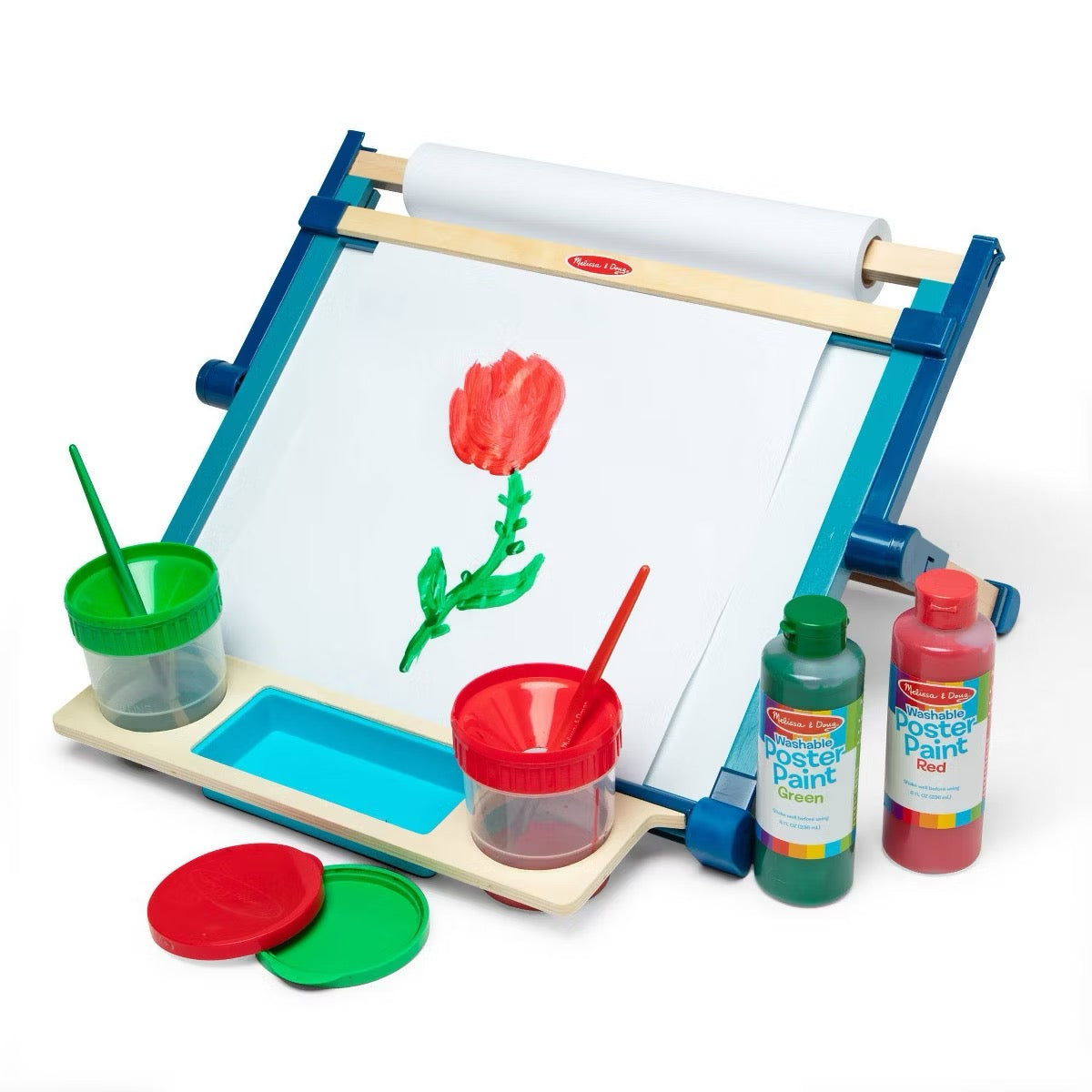 Melissa & Doug - Wooden Double-Sided Tabletop Easel Melissa & Doug - Wooden Double-Sided Tabletop Easel
