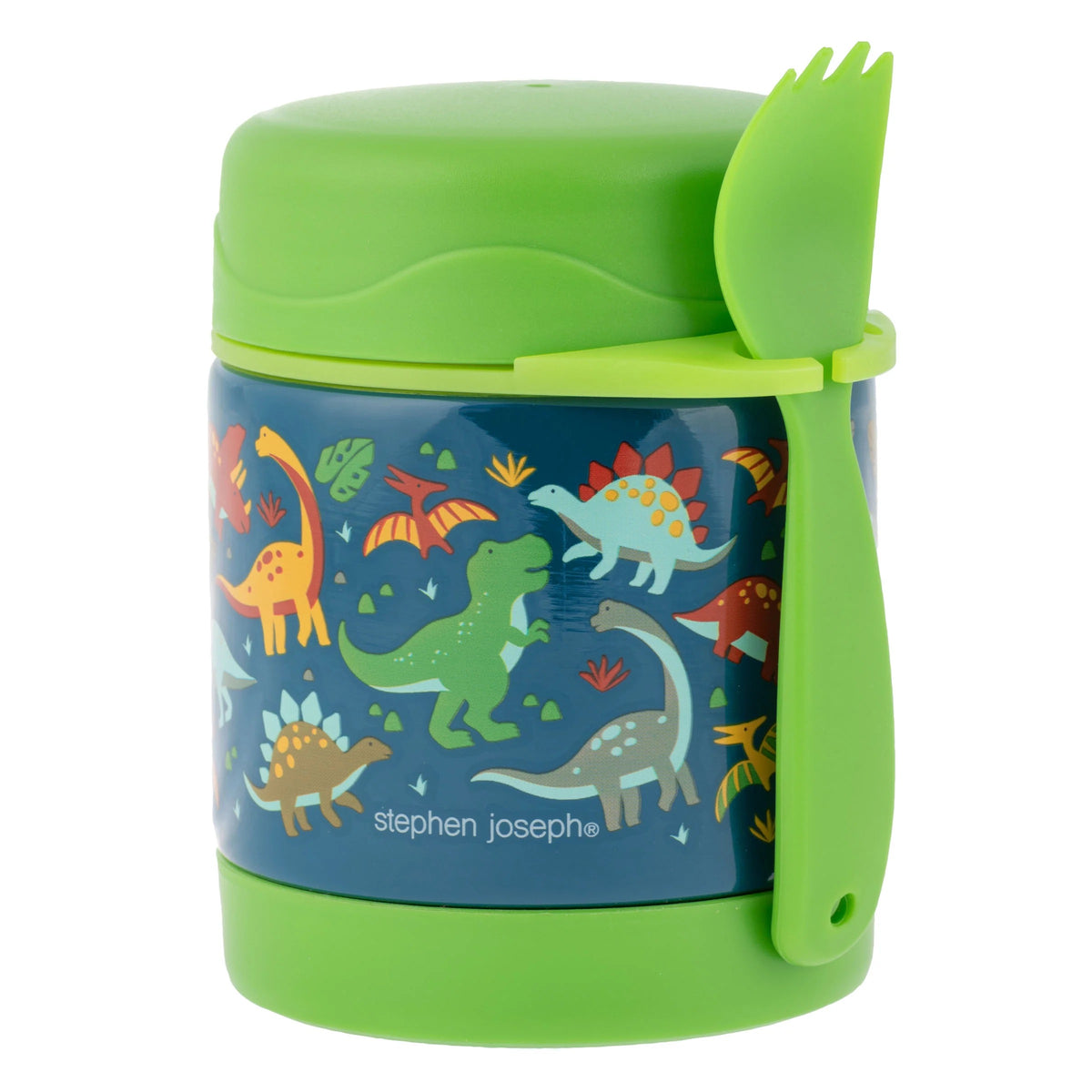 Stephen Joseph - Insulated Food Jar | 296ml | Dino Stephen Joseph - Insulated Food Jar | 296ml | Dino
