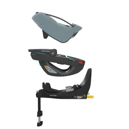 Maxi-Cosi - Coral 360 i-Size Baby Car Seat | Essential Grey | 0-12 Months