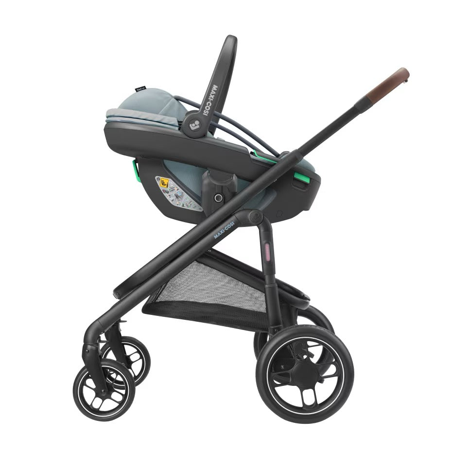 Maxi-Cosi - Coral 360 i-Size Baby Car Seat | Essential Grey | 0-12 Months Maxi-Cosi - Coral 360 i-Size Baby Car Seat | Essential Grey | 0-12 Months