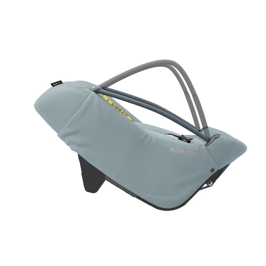 Maxi-Cosi - Coral 360 i-Size Baby Car Seat | Essential Grey | 0-12 Months Maxi-Cosi - Coral 360 i-Size Baby Car Seat | Essential Grey | 0-12 Months