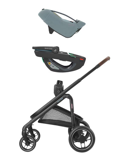 Maxi-Cosi - Coral 360 i-Size Baby Car Seat | Essential Grey | 0-12 Months