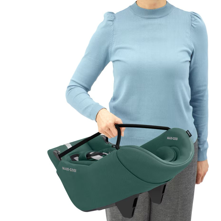 Maxi-Cosi - Coral 360 i-Size Baby Car Seat | Essential Green | 0-12 Months