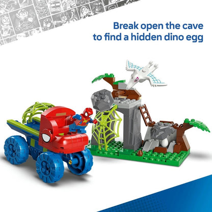 Lego - Marvel Team Spidey Dino Crawler Rescue | 136 Pcs | 4Y+