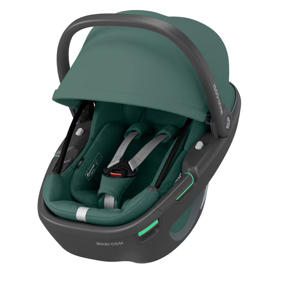 Maxi-Cosi - Coral 360 i-Size Baby Car Seat | Essential Green | 0-12 Months