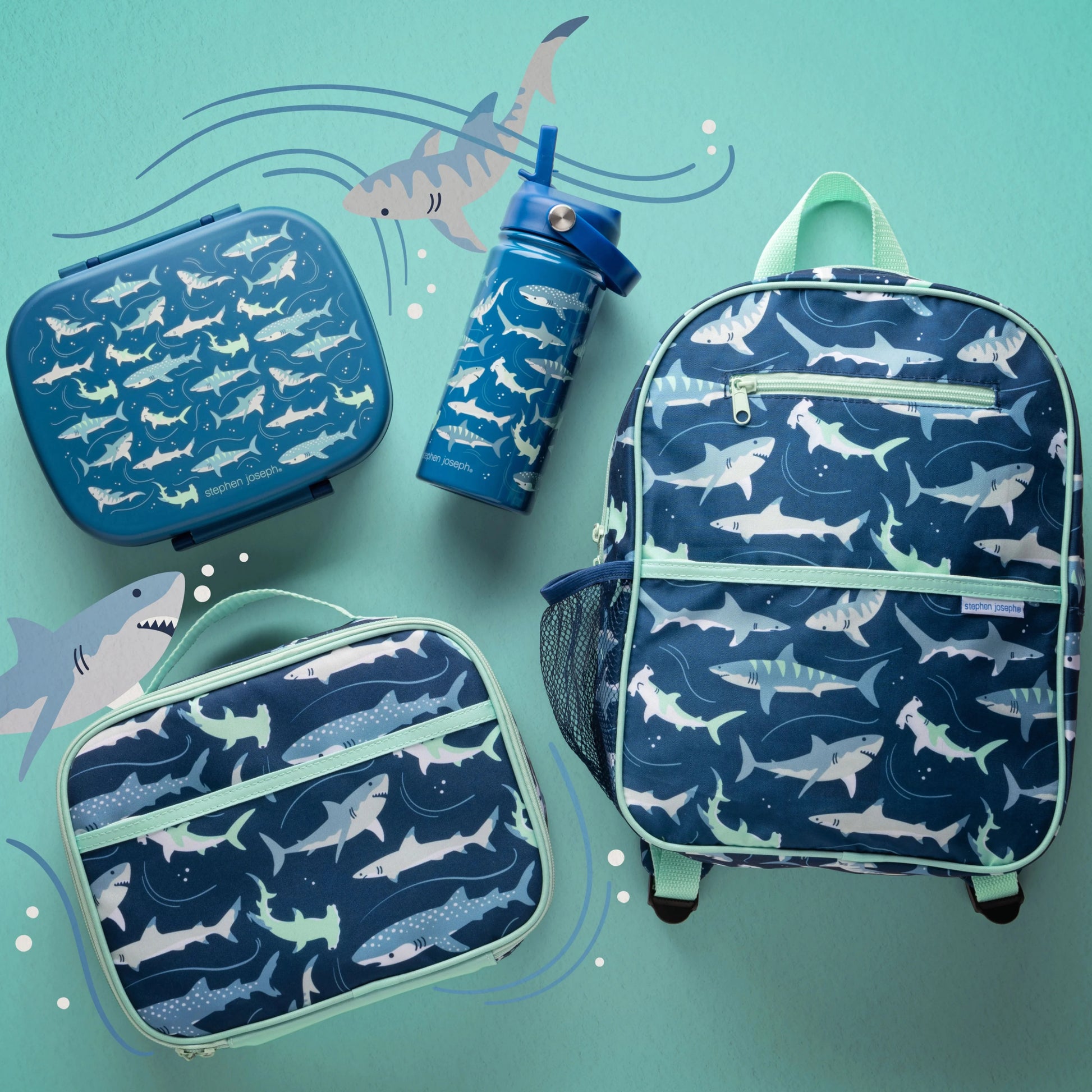 Stephen Joseph - Preschool Backpack | Shark Stephen Joseph - Preschool Backpack | Shark