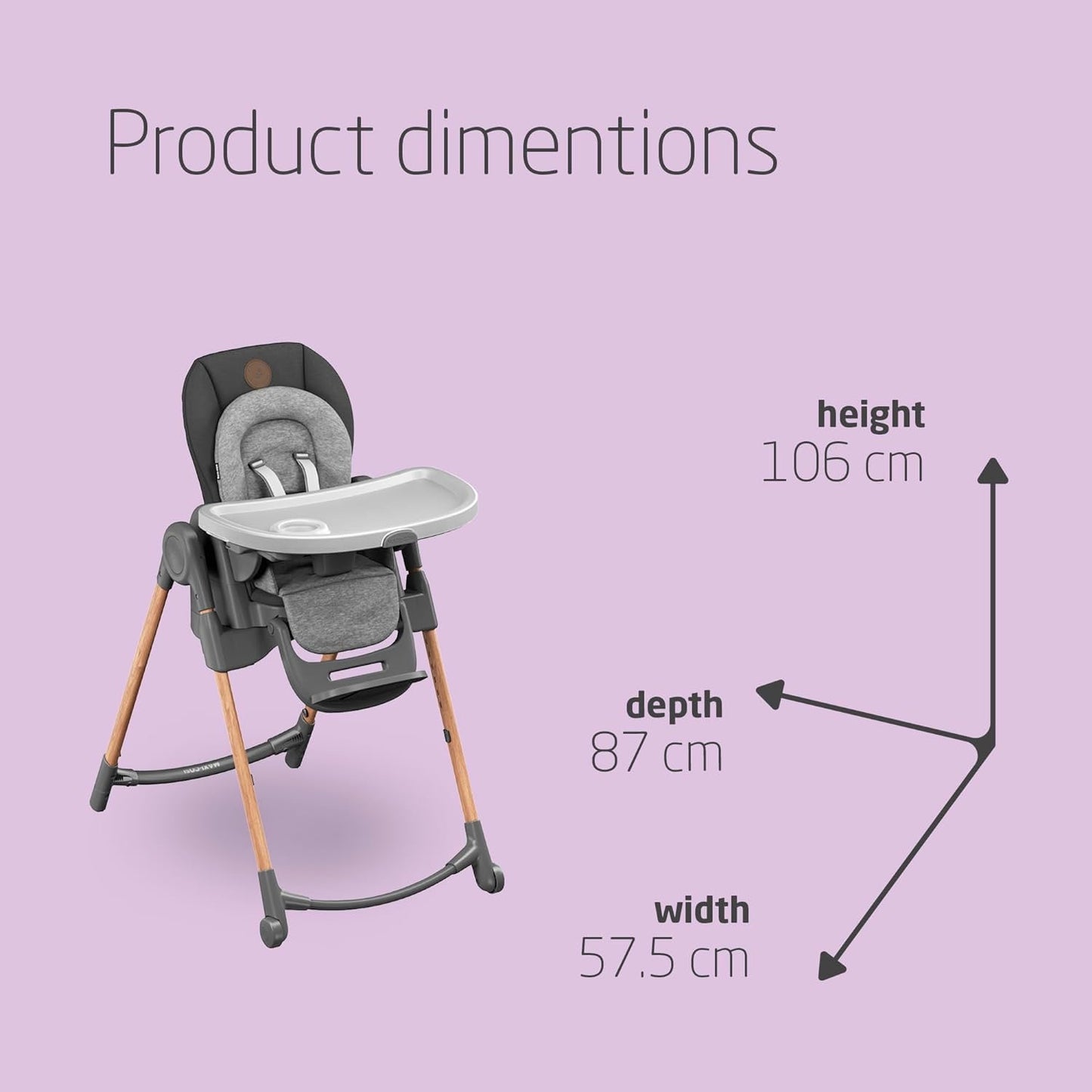 Maxi-Cosi - Minla Evolutive High Chair | 0-14Y