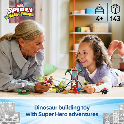 Lego - Marvel Spidey and Gobby's Raptor Battle at Tree House HQ  | 143 Pcs | 4Y+