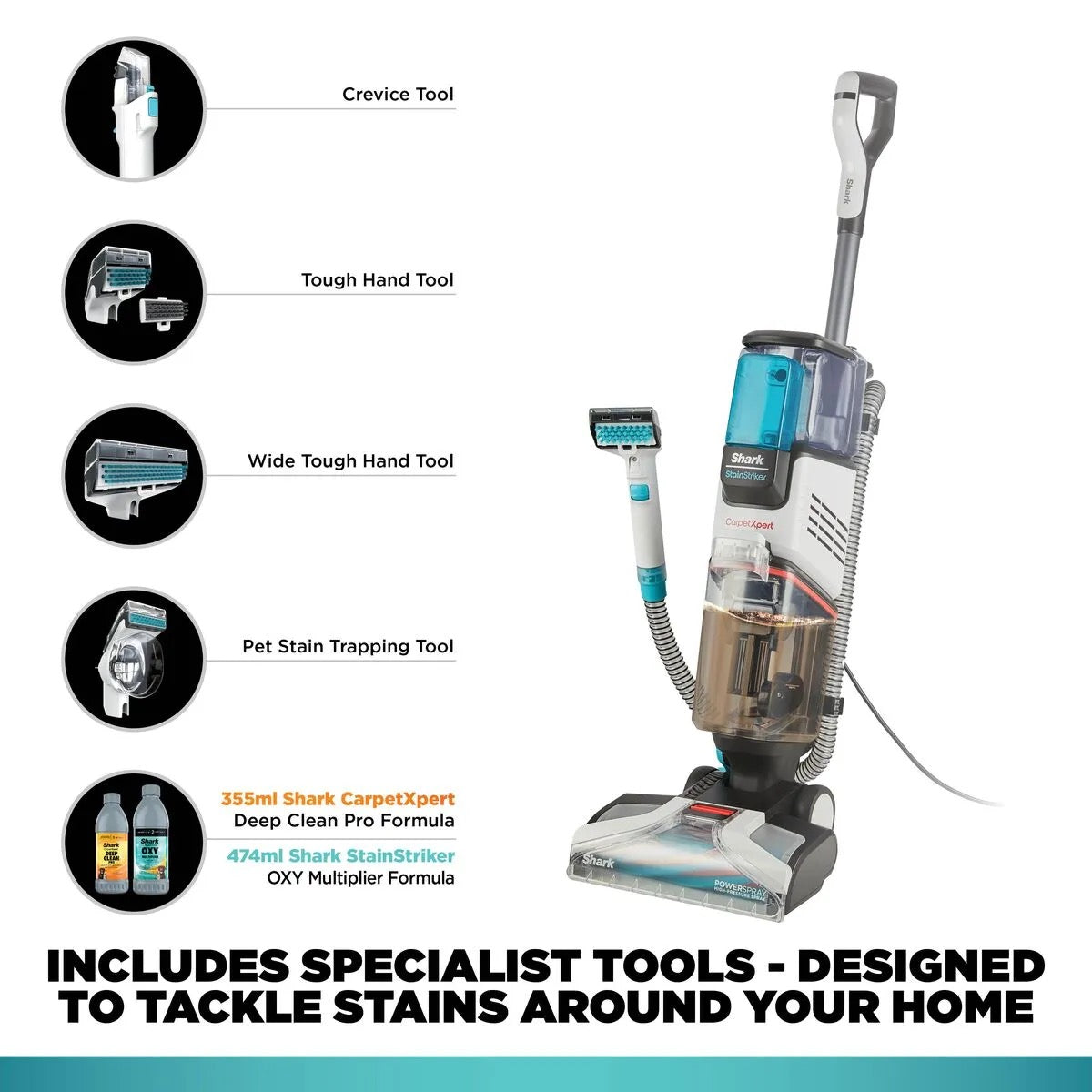 Shark - CarpetXpert منظف السجاد العميق Shark - CarpetXpert منظف السجاد العميق