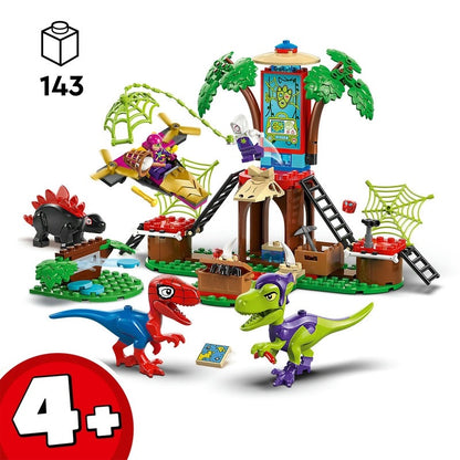 Lego - Marvel Spidey and Gobby's Raptor Battle at Tree House HQ  | 143 Pcs | 4Y+