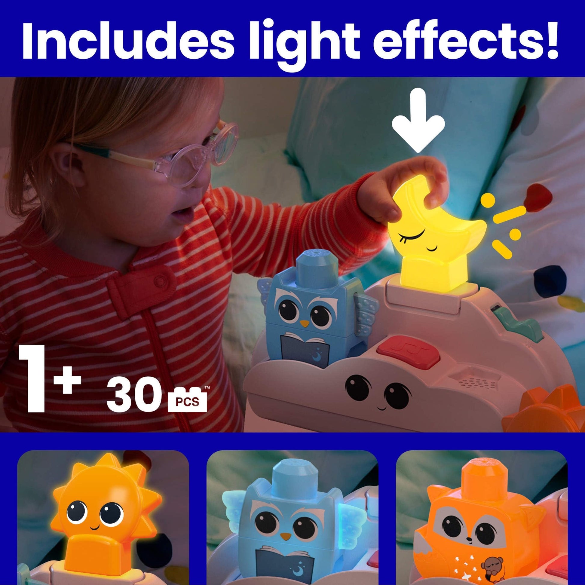 Mega Bloks - Rise & Snooze Night Light Mega Bloks - Rise & Snooze Night Light