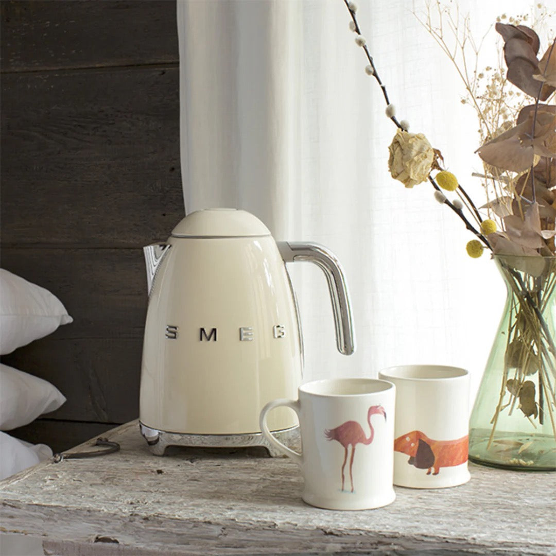 Smeg - Electric Kettle Fast Boiling | 50's Style Aesthetic | 1.7L | Cream