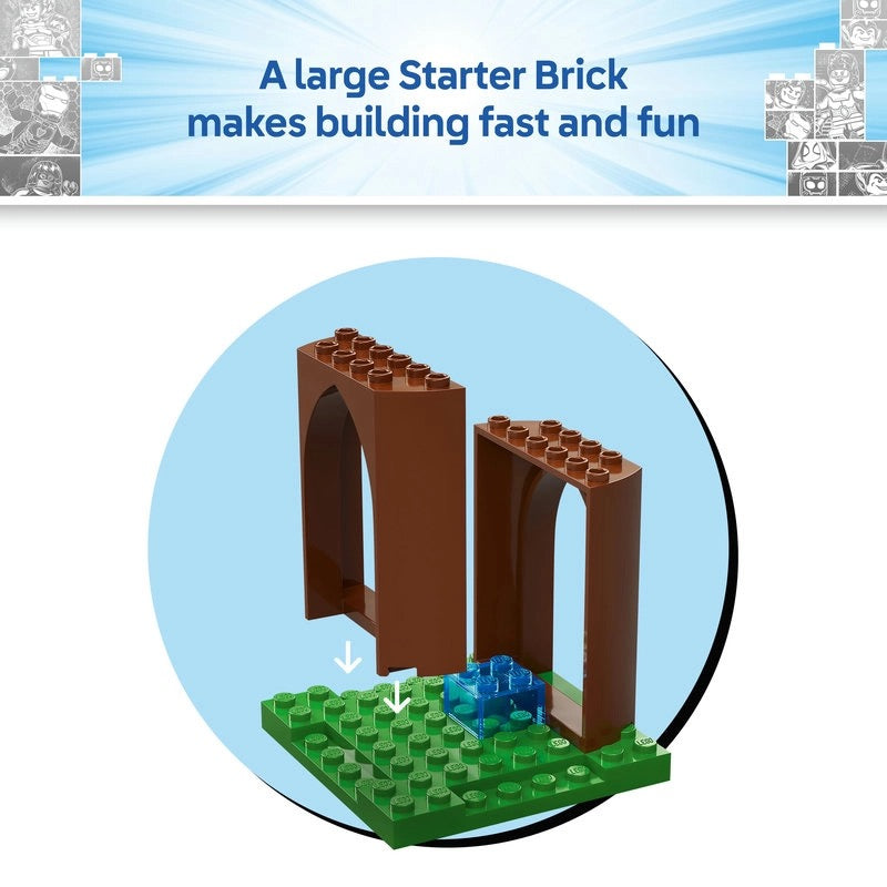 Lego - Marvel Spidey and Gobby's Raptor Battle at Tree House HQ  | 143 Pcs | 4Y+