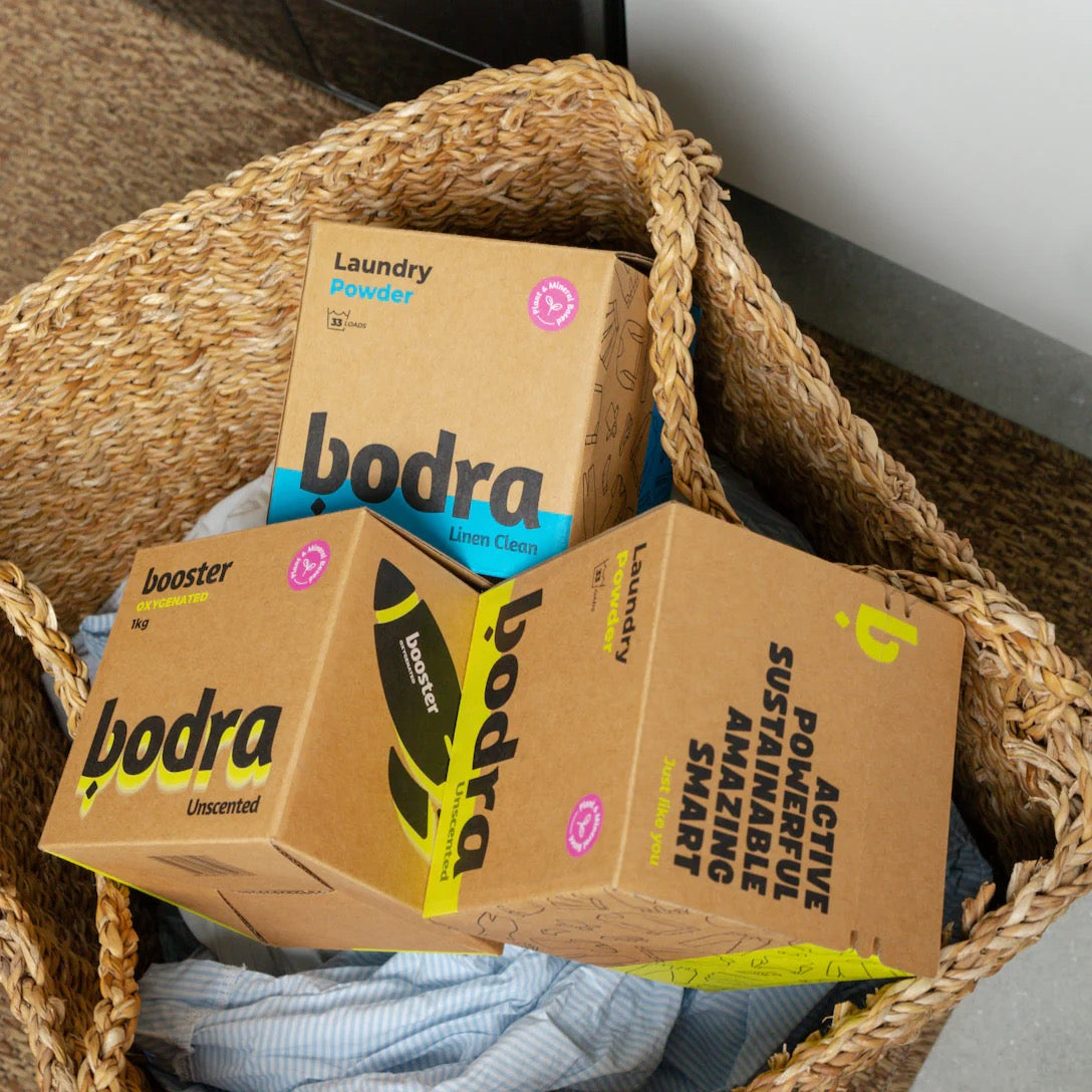 Bodra - Natural Scented Laundry Powder | 1 KG | 33 Loads Bodra - Natural Scented Laundry Powder | 1 KG | 33 Loads