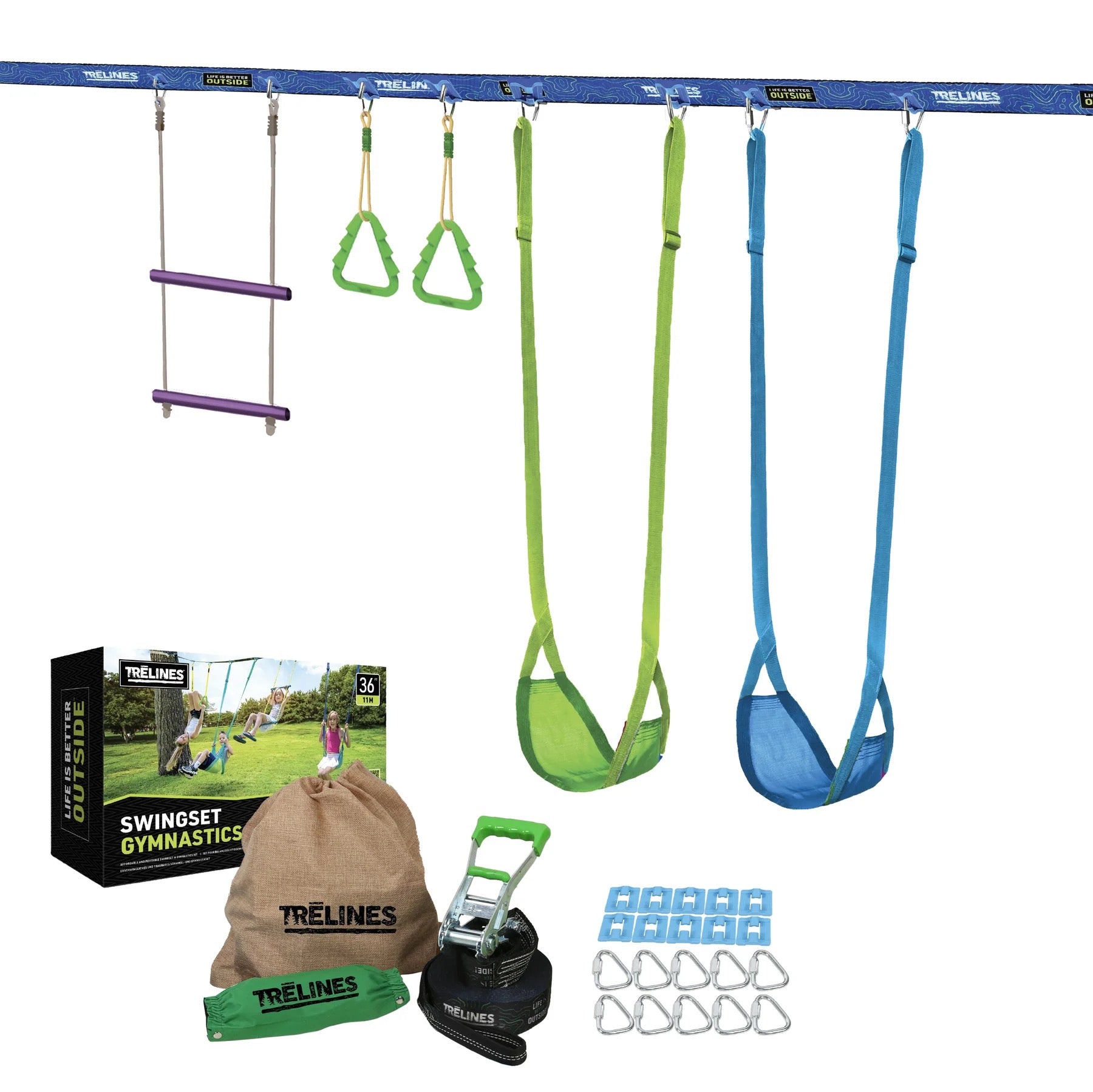 Trelines - Swing Set Gymnastics Line | 11m Trelines - Swing Set Gymnastics Line | 11m