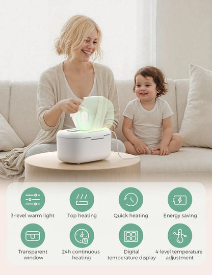 Momcozy - Baby Wipes Warmer Max | Large Capacity