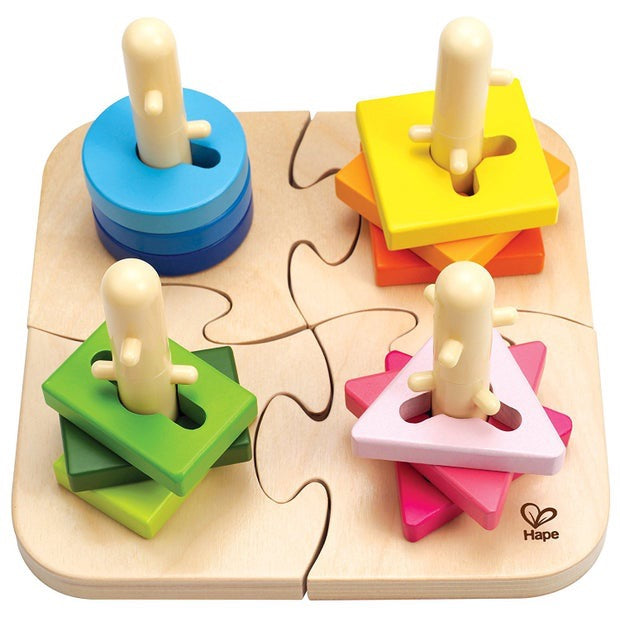 Hape - Creative Peg Puzzle Hape - Creative Peg Puzzle