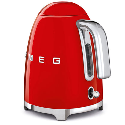 Smeg - Electric Kettle Fast Boiling | 50's Style Aesthetic | 1.7L | Red