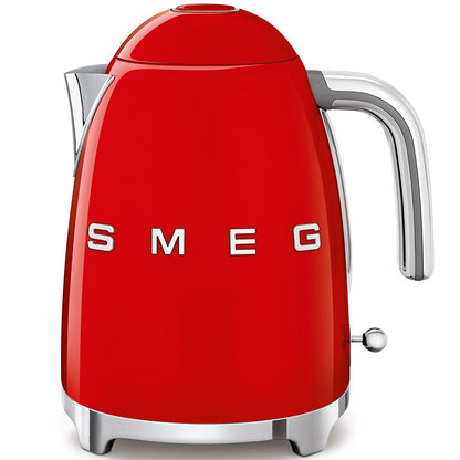 Smeg - Electric Kettle Fast Boiling | 50's Style Aesthetic | 1.7L | Red