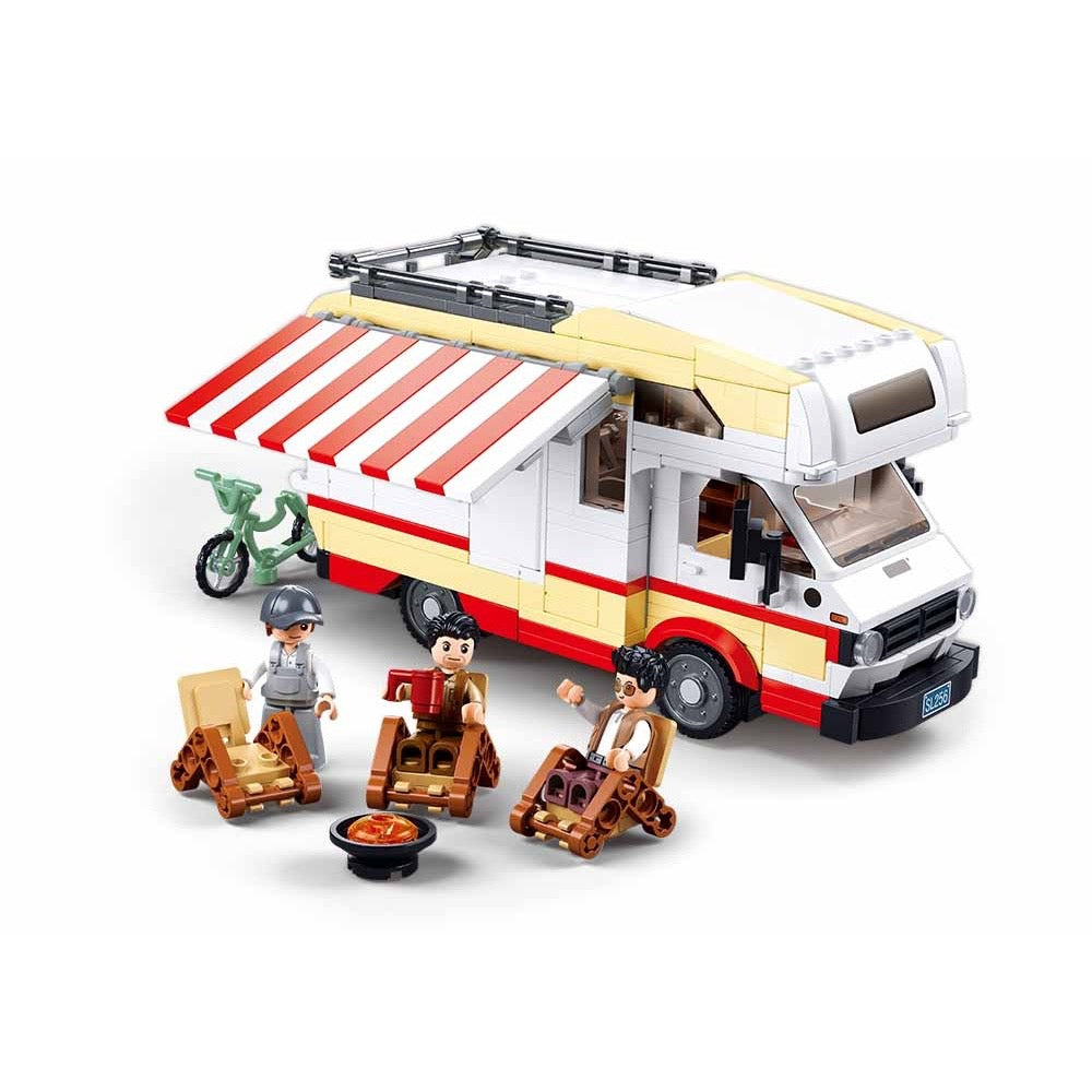 Sluban - 1/35 Scale TS-3 RV | 506pcs | 6Y+ Sluban - 1/35 Scale TS-3 RV | 506pcs | 6Y+