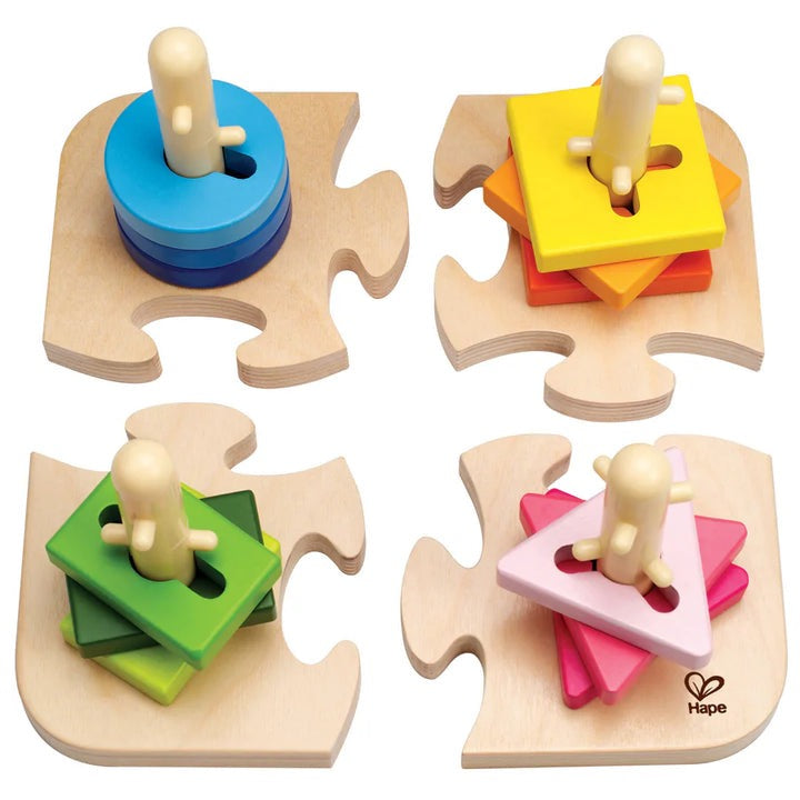 Hape - Creative Peg Puzzle Hape - Creative Peg Puzzle