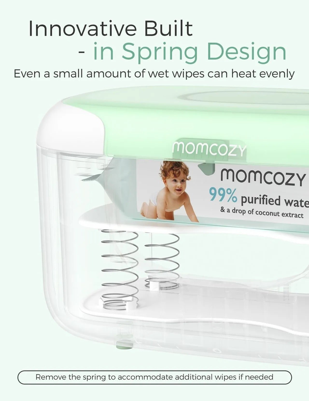 Momcozy - Baby Wipes Warmer Max | Large Capacity