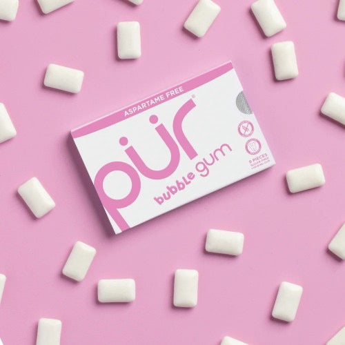 PUR - علكة خالية من الأسبارتام | 9 قطع PUR - علكة خالية من الأسبارتام | 9 قطع