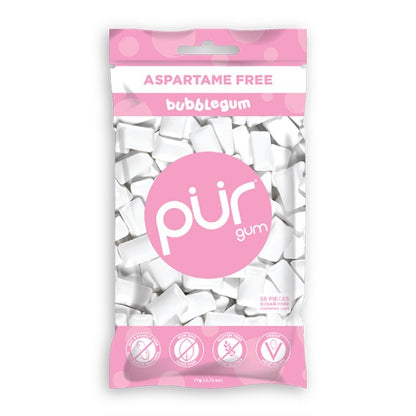 PUR - Aspartame Free Bubble Gum | 55 Pieces