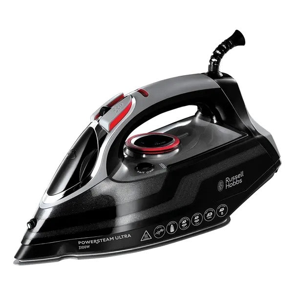 Russell Hobbs - Steam Ultra Iron | Black 3100W Russell Hobbs - Steam Ultra Iron | Black 3100W