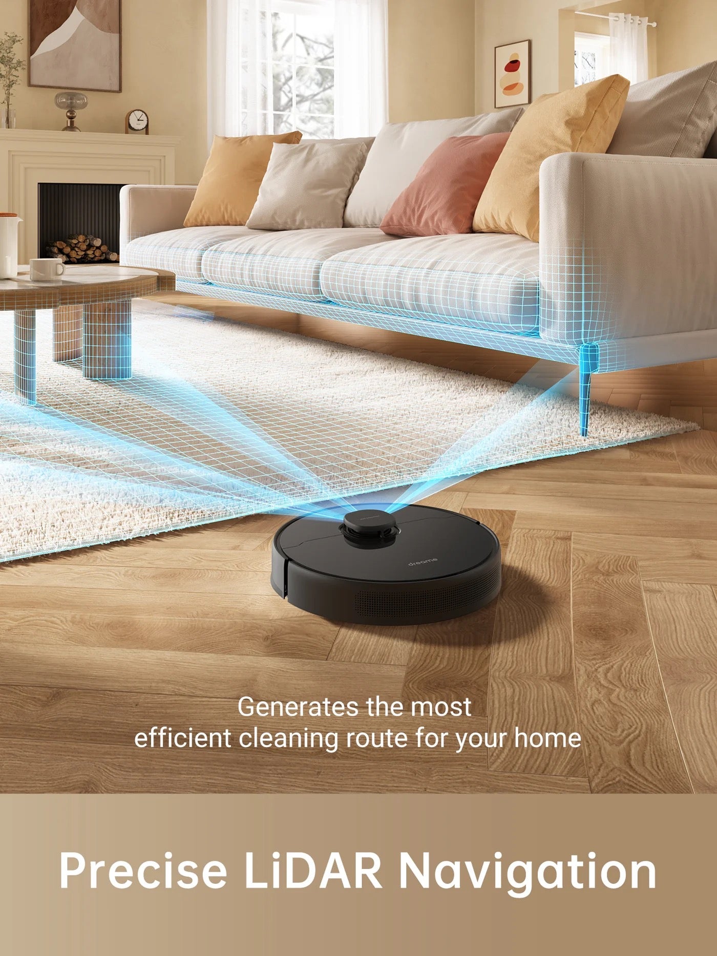 Dreame - DreameBot D9 Max Vacuum - Black Dreame - DreameBot D9 Max Vacuum - Black