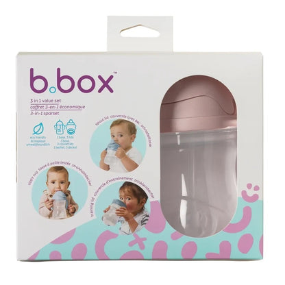 BBox - 3 in 1 Value Drinking Set | Blush | 240ml