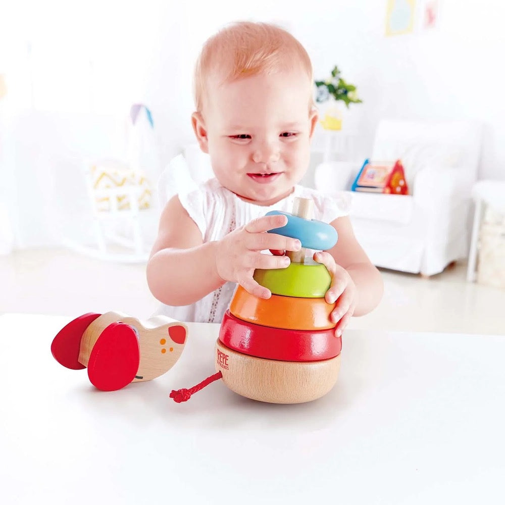 Hape - Pepe Sound Stacker Hape - Pepe Sound Stacker