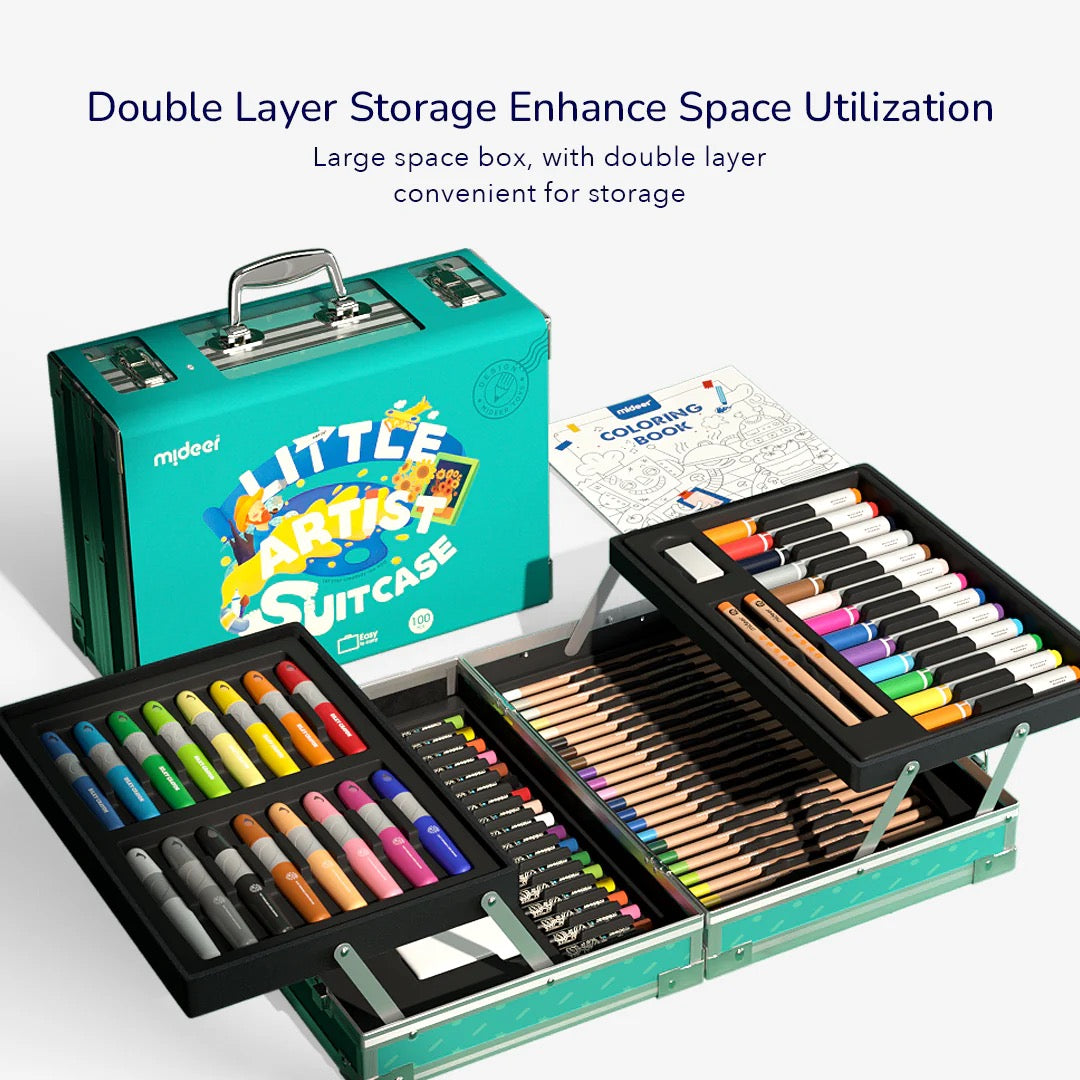 Mideer - Artist Suitcase | Green Mideer - Artist Suitcase | Green