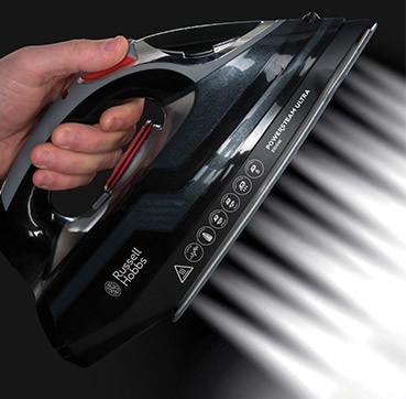 Russell Hobbs - Steam Ultra Iron | Black 3100W Russell Hobbs - Steam Ultra Iron | Black 3100W