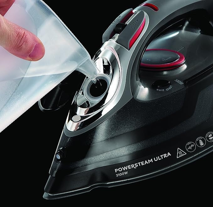 Russell Hobbs - Steam Ultra Iron | Black 3100W Russell Hobbs - Steam Ultra Iron | Black 3100W