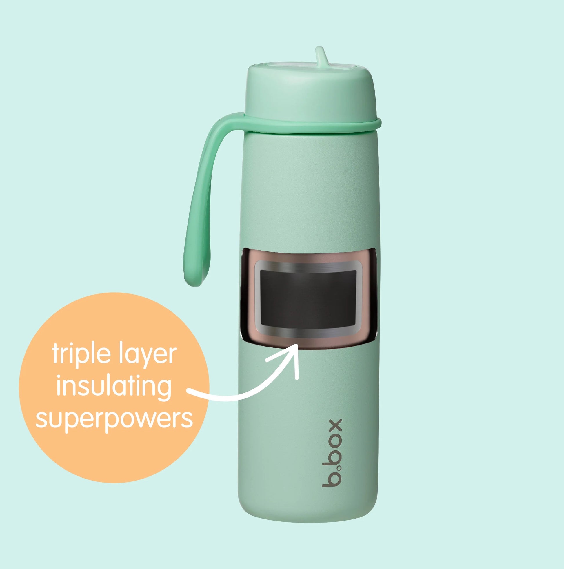 BBox - Insulated Flip Bottle | 690ml | Midnight BBox - Insulated Flip Bottle | 690ml | Midnight