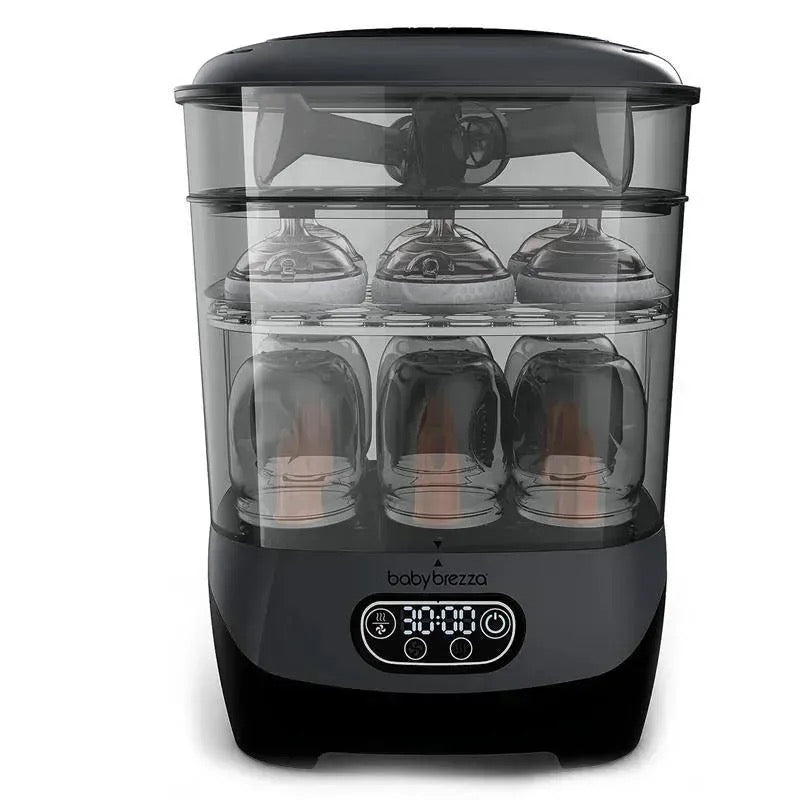 Baby Brezza - One Step™ Baby Bottle Sterilizer And Dryer Advanced | Black