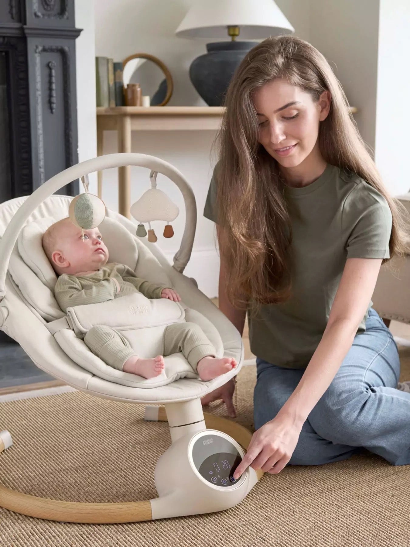 Joie - Serina 2in1 Swing - Walnut Joie - Serina 2in1 Swing - Walnut