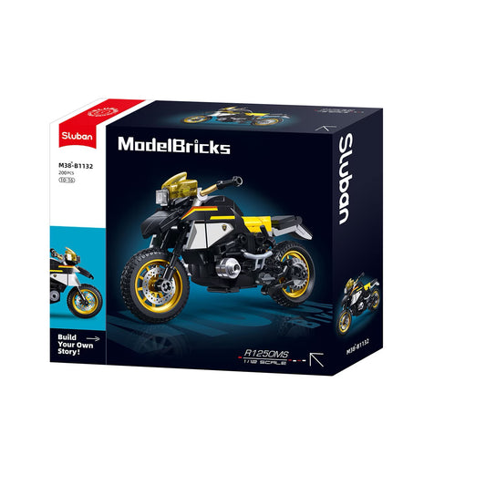 Sluban - R1250 MS Motorcycle 1/12 Scale | 200pcs | 6Y+