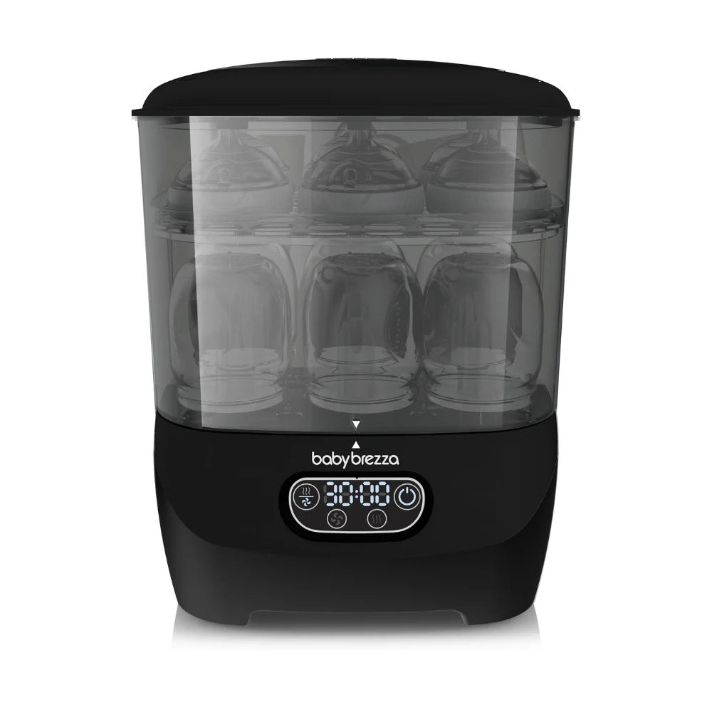 Baby Brezza - One Step™ Baby Bottle Sterilizer And Dryer Advanced | Black