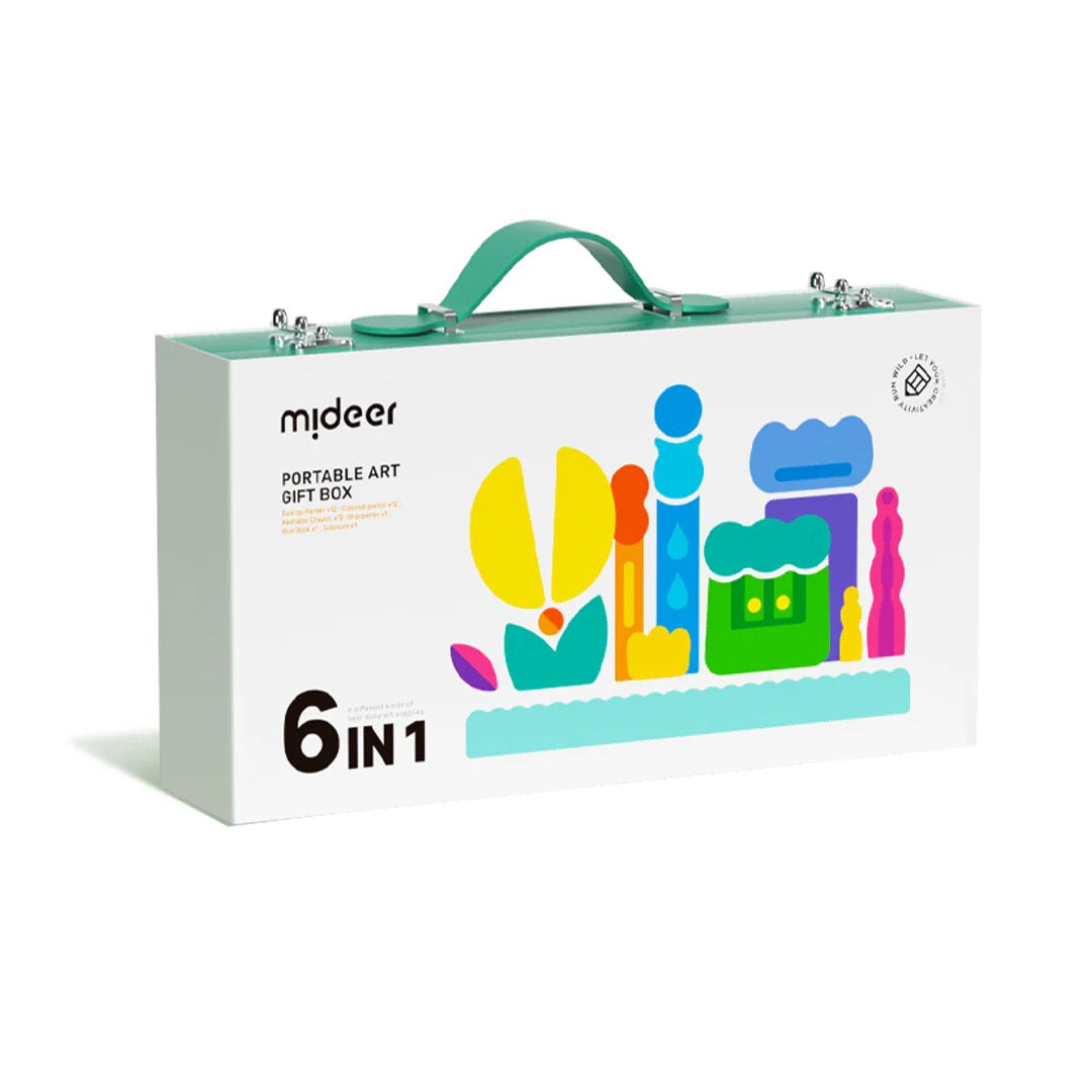 Mideer - Portable Art Gift Box | 6 in 1 Mideer - Portable Art Gift Box | 6 in 1