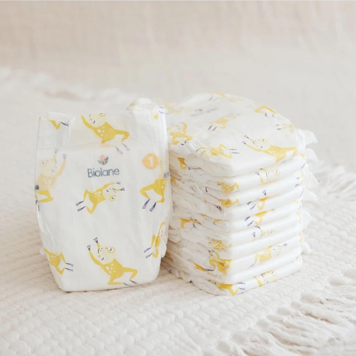 Biolane - Natural Diapers Size 1 | 2-5 kg | 28 Diapers