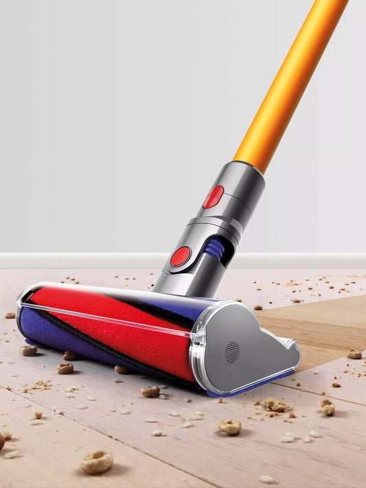 Dyson - V8 Cordless Vacuum 115 AW 0.5 L 40 Minutes Run Time Silver/Yellow — BambiniJO Jordan