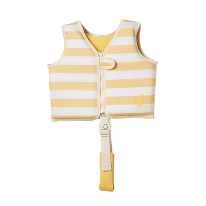 SUNNYLiFE - Float Vest | Sid the Seagull Mustard | 2-3Y