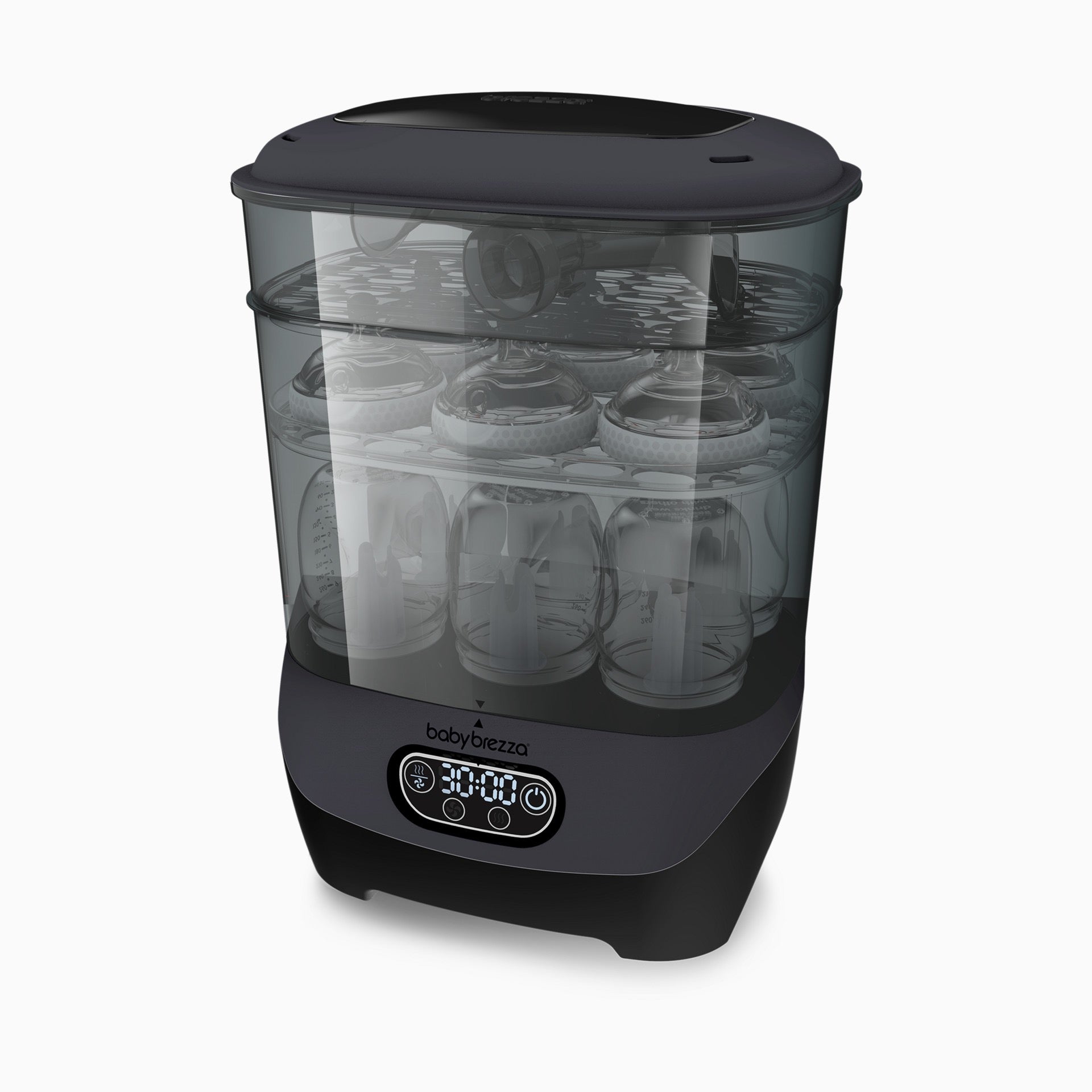 Baby Brezza - One Step™ Baby Bottle Sterilizer And Dryer Advanced | Black Baby Brezza - One Step™ Baby Bottle Sterilizer And Dryer Advanced | Black
