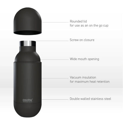 Asobu - Orb Insulated Bottle | Pastel Pink Special Edition | 420ml