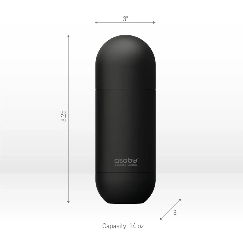 Asobu - Orb Insulated Bottle | Pastel Pink Special Edition | 420ml Asobu - Orb Insulated Bottle | Pastel Pink Special Edition | 420ml